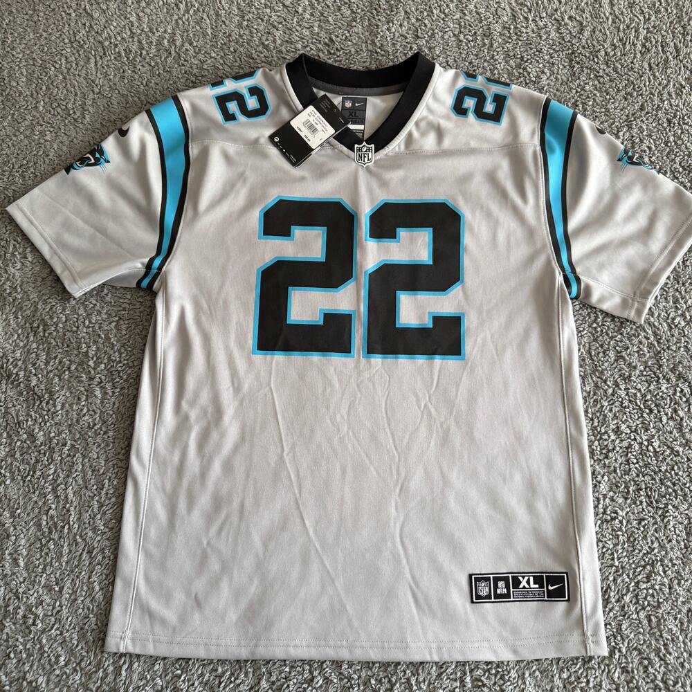 NWT Nike Christian McCaffrey NFL Carolina Panthers Game #22 Jersey Youth XL